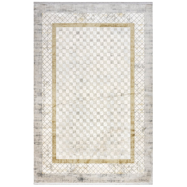 Lofy Jadore Viscose Geometric Rug Wayfair Canada